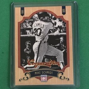 Mike Schmidt #39 2012 Panini Cooperstown Baseball Trading Card